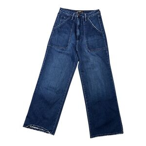 Just Black Denim High Waste Wide leg Jeans  29 NWOT